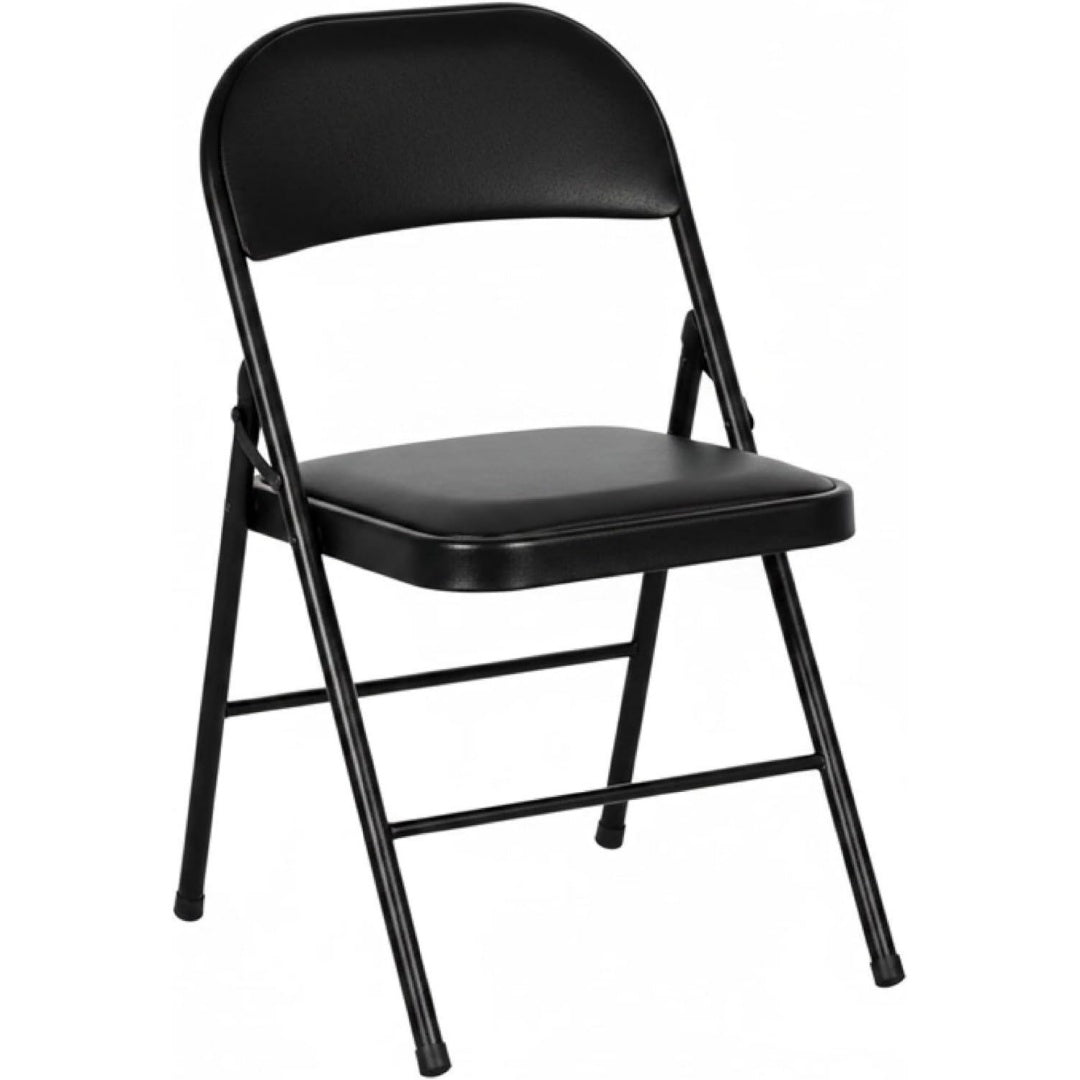 sedie pieghevoli nero per sala da pranzo relax
