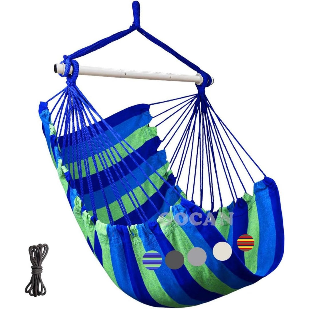 amache blu per letto morbido