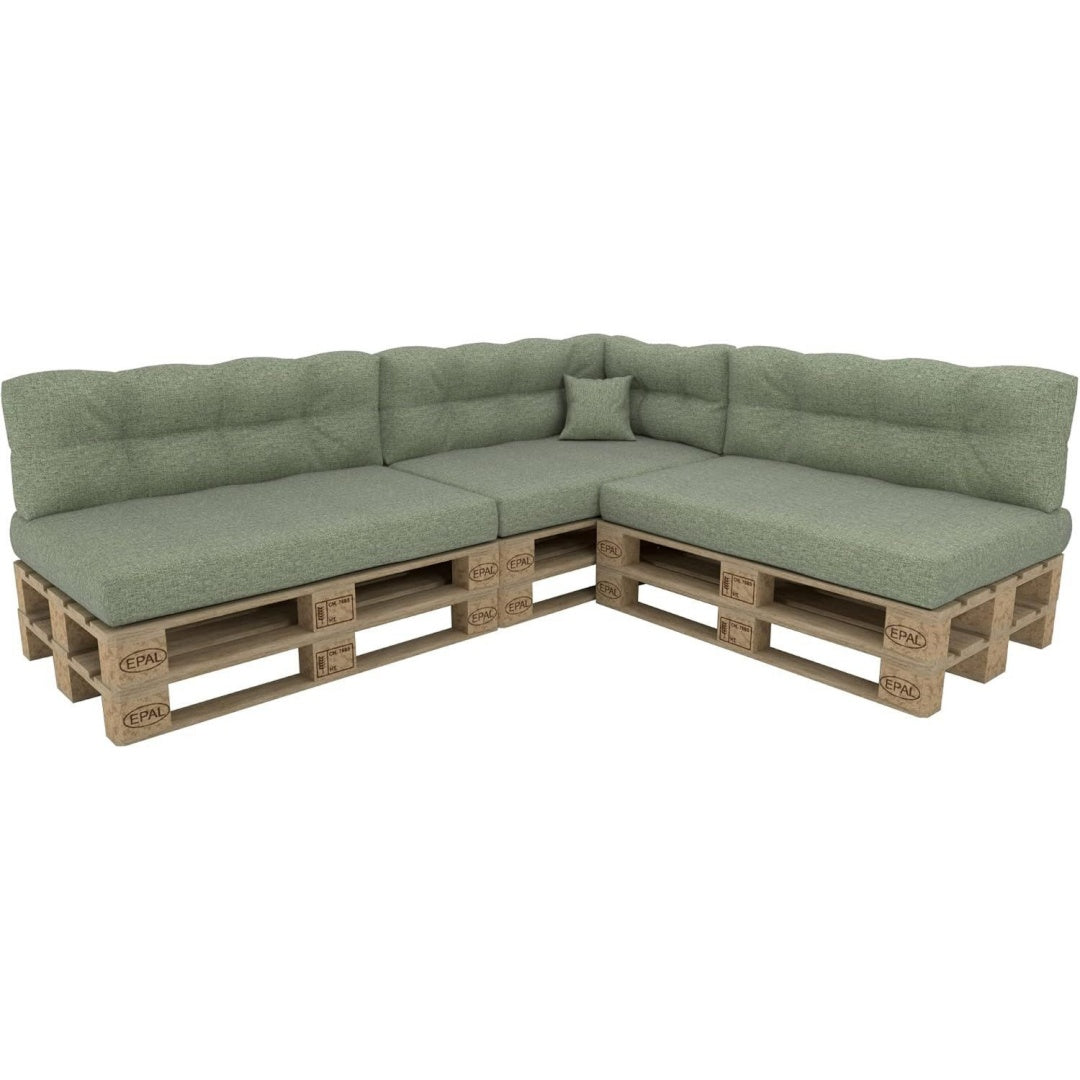 cuscini per divani verde con