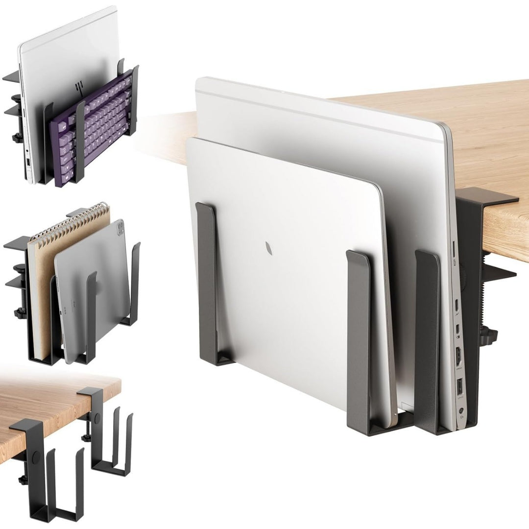 supporti per notebook acciaio inox doppio regolabile