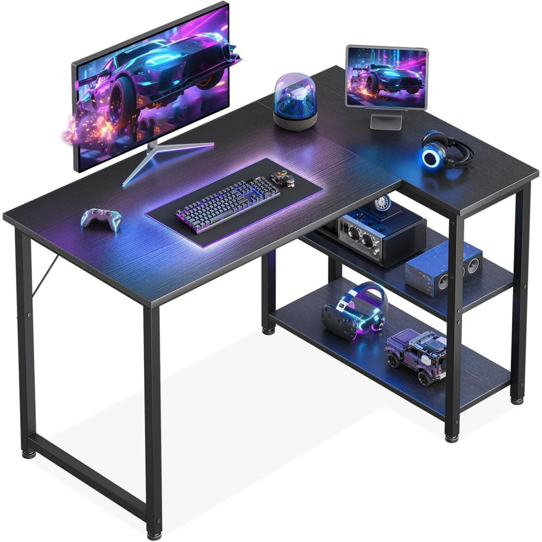 per gaming scrivanie nero