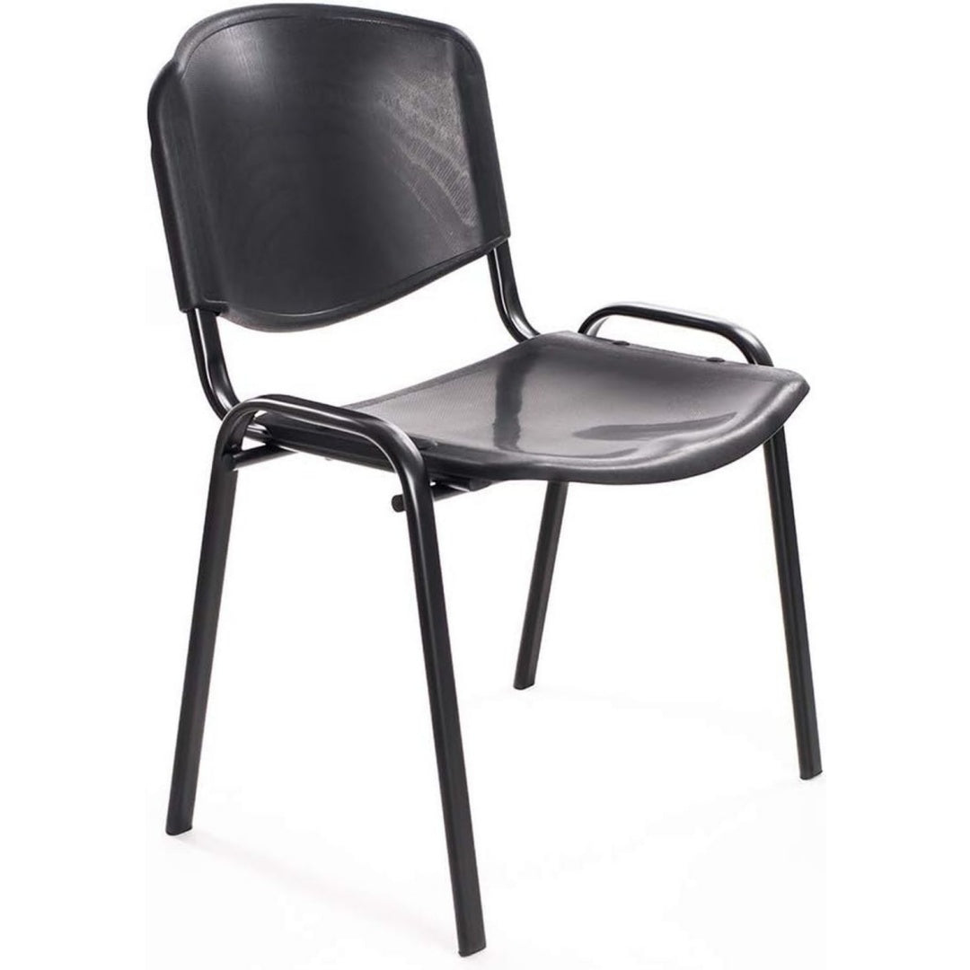 sedie per sala d'attesa nero 6